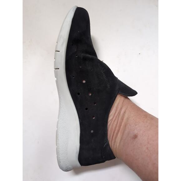 Pepe Menargues Black Suede Slip-On Shoes Women’s Size 39 EU (US 8.5-9) Comfort - Picture 13 of 14